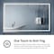 Anzzi 30in x 48in Frameless LED Front/Back Light Bathroom Mirror With Defogger BA-LMDFX022AL - alternate 7